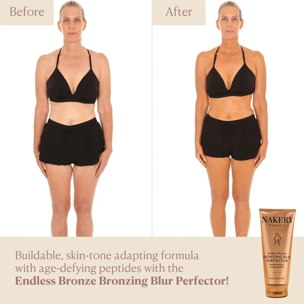 Nakery Beauty Endless Bronze™ Bronzing Blur Perfector, 150ml/5.09fl.oz. NEW